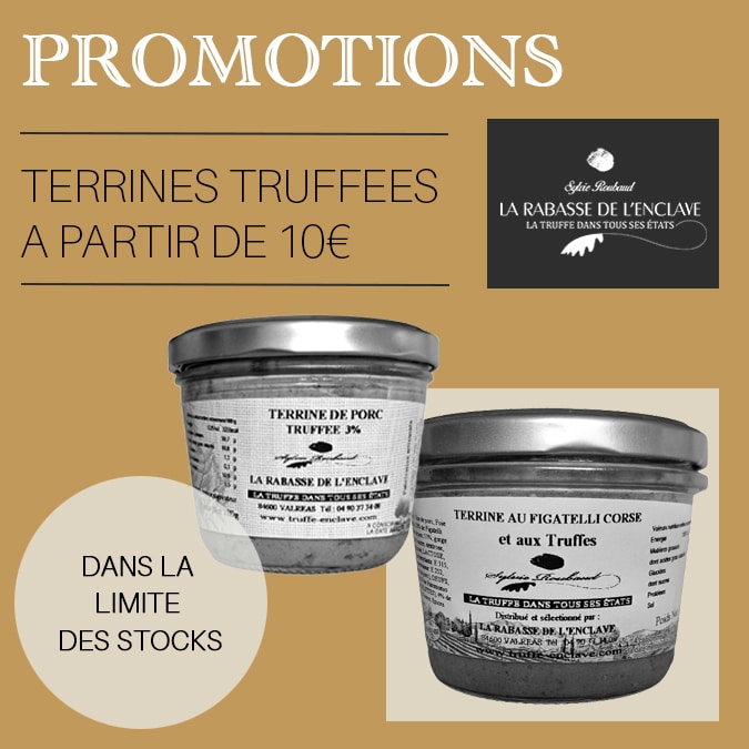 Achat Truffes Fraîches et produits dérivés - La Rabasse de l'Enclave